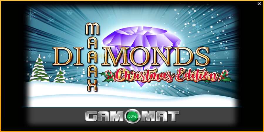 Maaax Diamonds Christmas Edition màquina de joc per diners, imatge 1