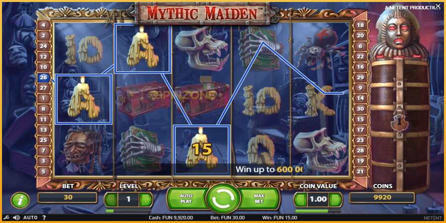 Mythic Maiden màquina de joc per diners, imatge 3