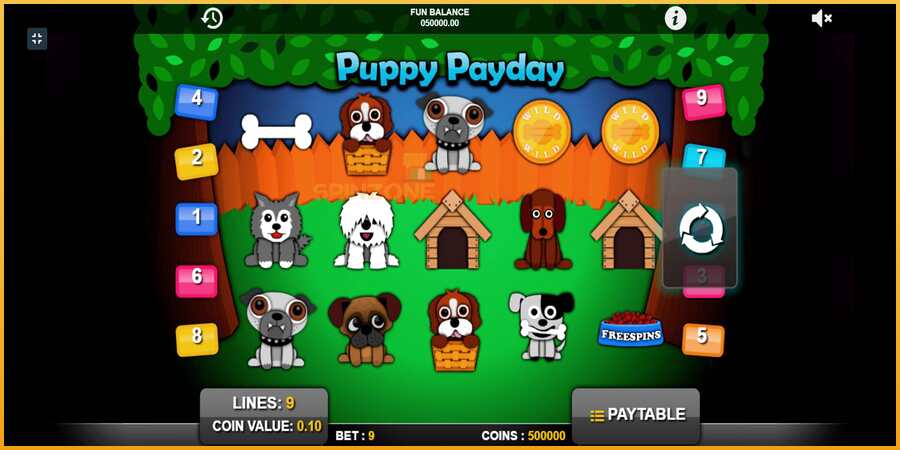 Puppy Payday màquina de joc per diners, imatge 1