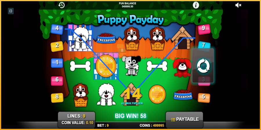 Puppy Payday màquina de joc per diners, imatge 2