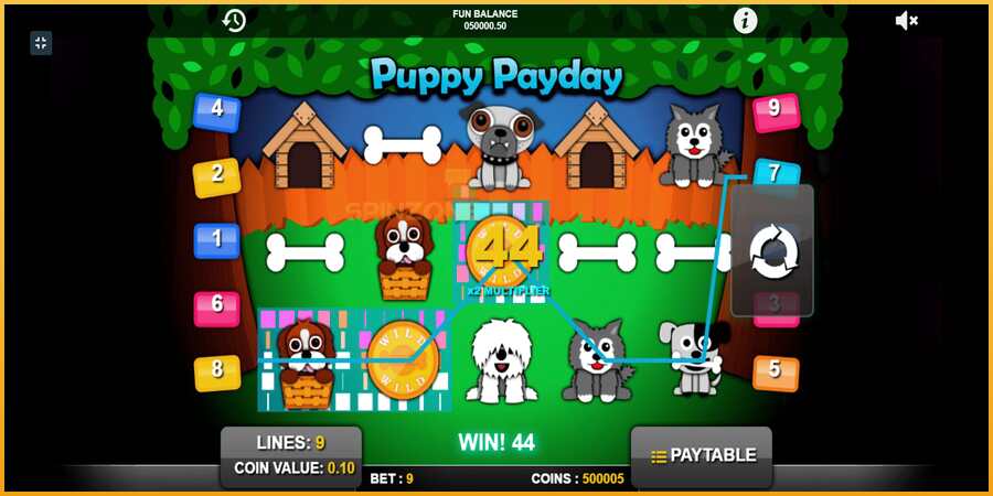 Puppy Payday màquina de joc per diners, imatge 5