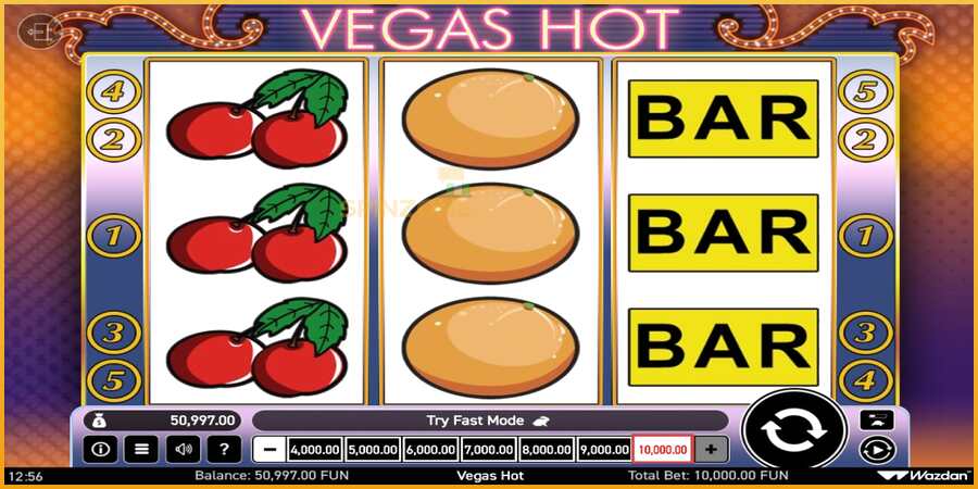 Vegas Hot màquina de joc per diners, imatge 3