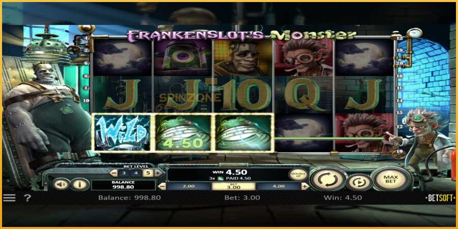 Frankenslots Monster màquina de joc per diners, imatge 3