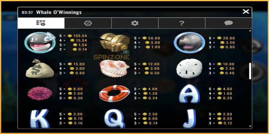 Whale O’Winnings màquina de joc per diners, imatge 4