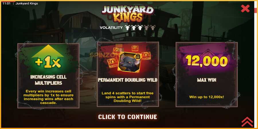 Junkyard Kings màquina de joc per diners, imatge 1