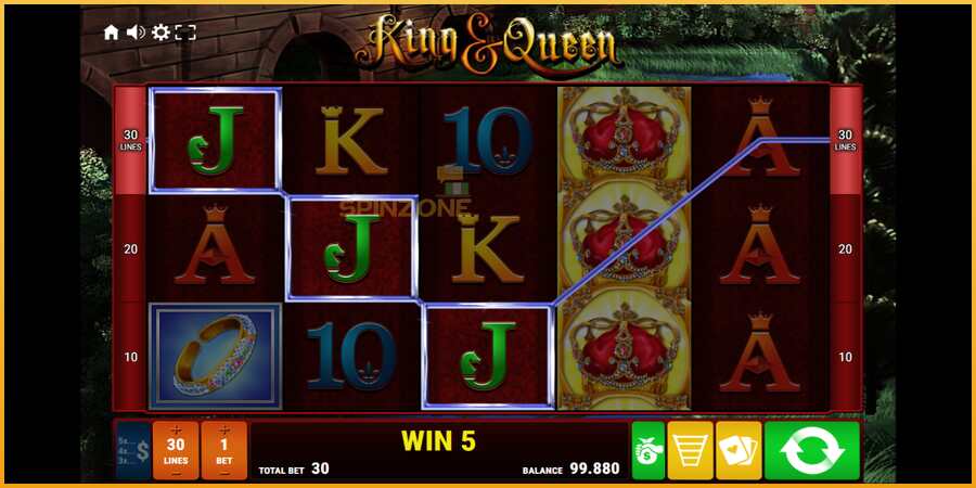 King Queen màquina de joc per diners, imatge 3