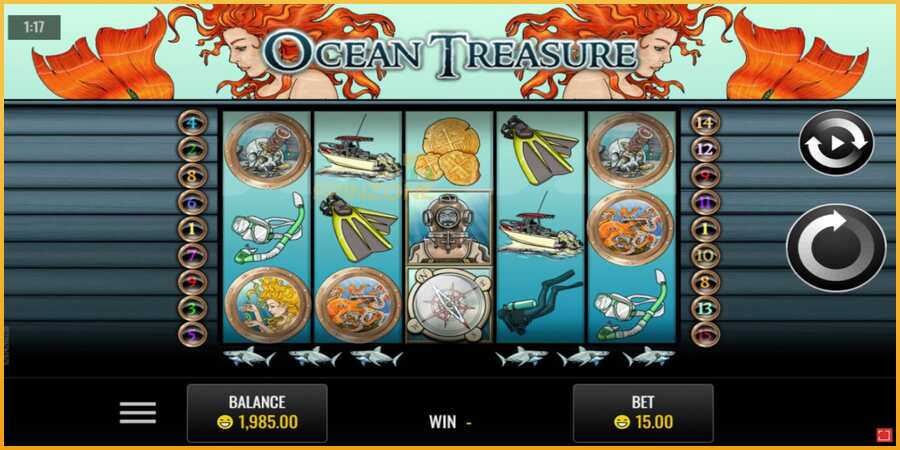 Ocean Treasure màquina de joc per diners, imatge 1