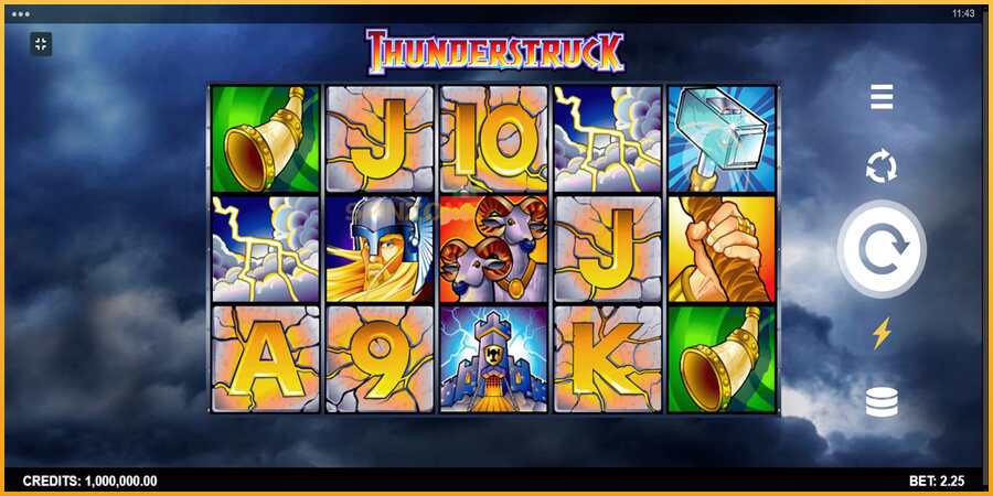 Thunderstruck màquina de joc per diners, imatge 1