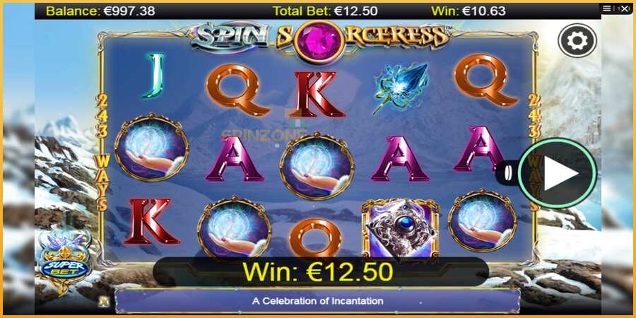 Spin Sorceress màquina de joc per diners, imatge 3