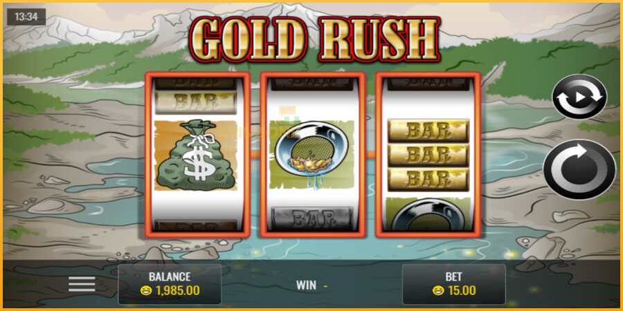 Gold Rush màquina de joc per diners, imatge 1