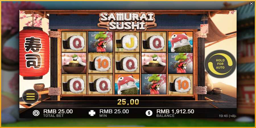 Samurai Sushi màquina de joc per diners, imatge 4