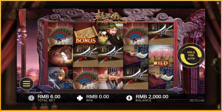 Three Kingdoms màquina de joc per diners, imatge 2