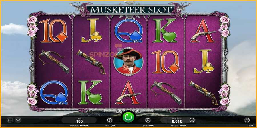 Musketeer Slot màquina de joc per diners, imatge 2