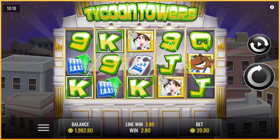 Tycoon Towers màquina de joc per diners, imatge 3