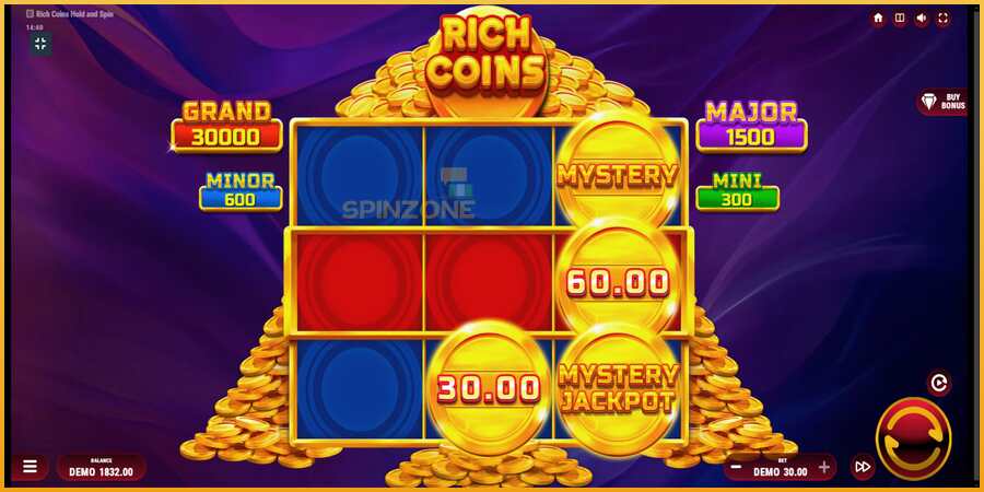 Rich Coins Hold and Spin màquina de joc per diners, imatge 5