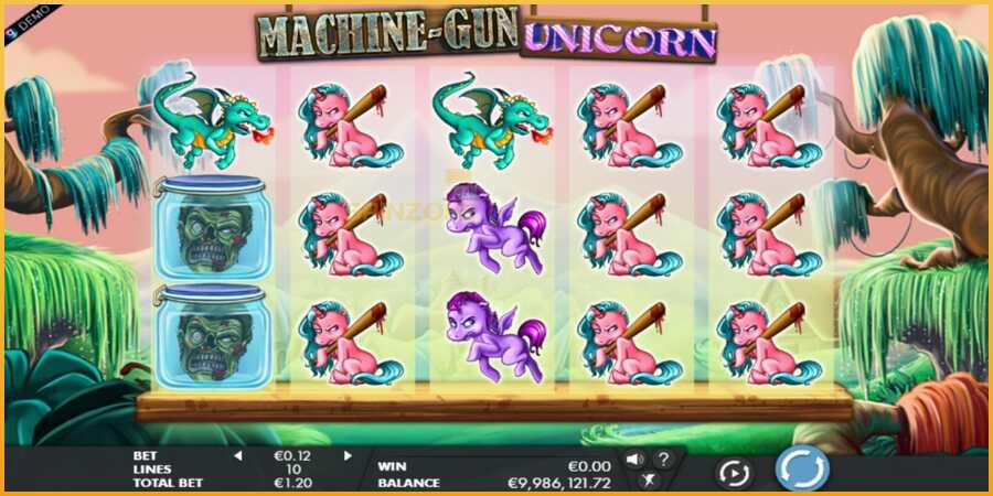 Machine Gun Unicorn màquina de joc per diners, imatge 1