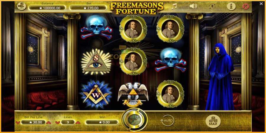 Freemasons Fortune màquina de joc per diners, imatge 2