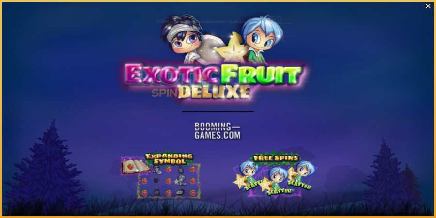 Exotic Fruit Deluxe màquina de joc per diners, imatge 1