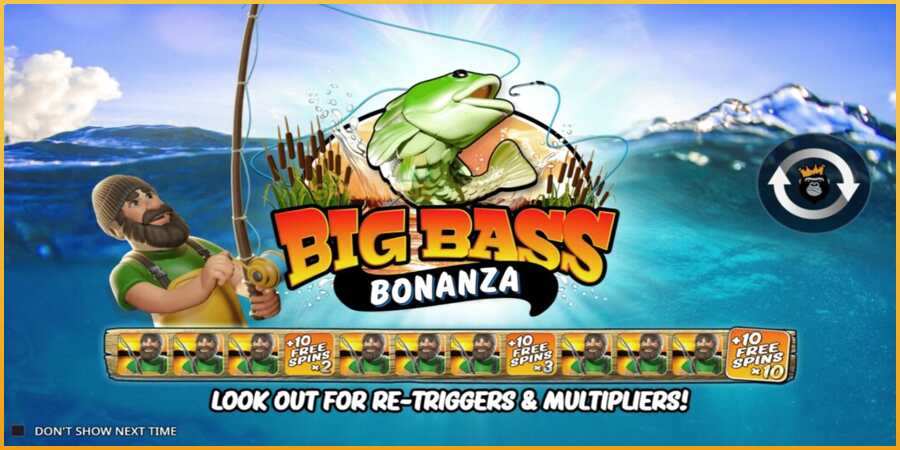 Big Bass Bonanza màquina de joc per diners, imatge 1