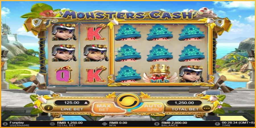 Monsters Cash màquina de joc per diners, imatge 3