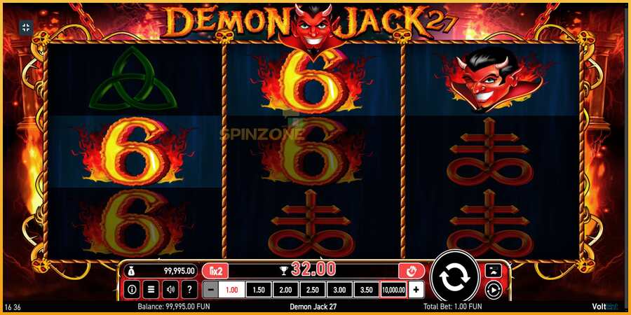 Demon Jack 27 màquina de joc per diners, imatge 3