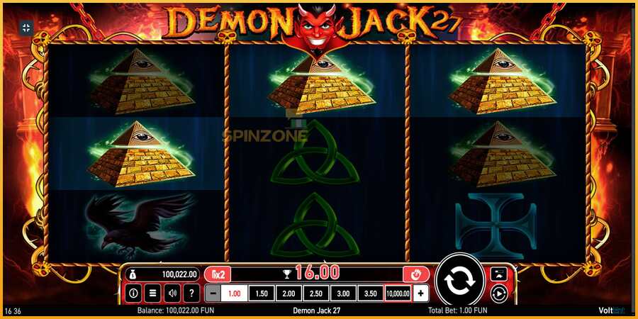 Demon Jack 27 màquina de joc per diners, imatge 5