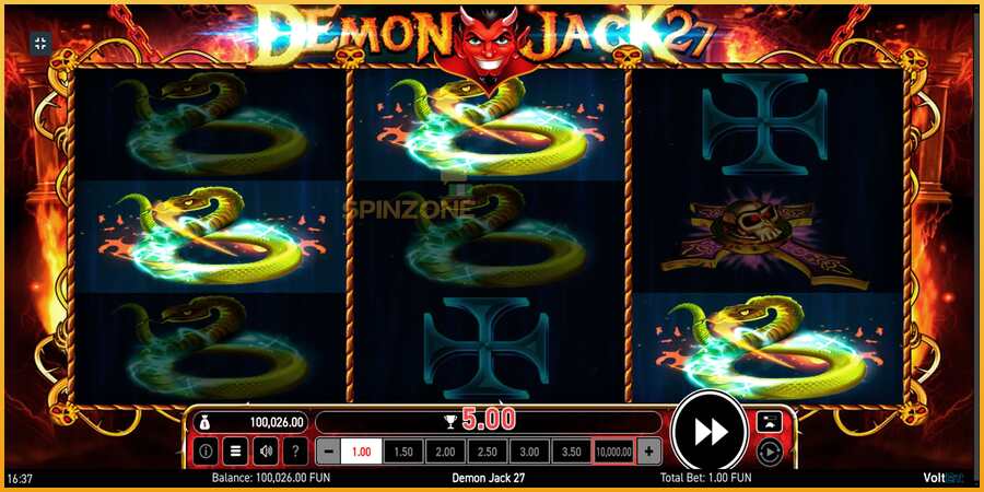 Demon Jack 27 màquina de joc per diners, imatge 7