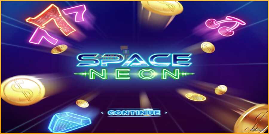 Space Neon màquina de joc per diners, imatge 1