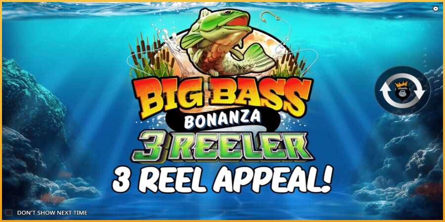 Big Bass Bonanza 3 Reeler màquina de joc per diners, imatge 1