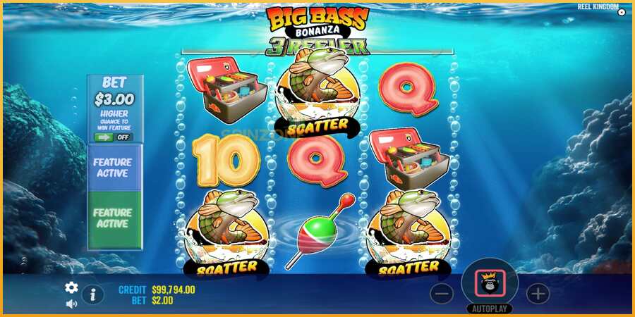 Big Bass Bonanza 3 Reeler màquina de joc per diners, imatge 3