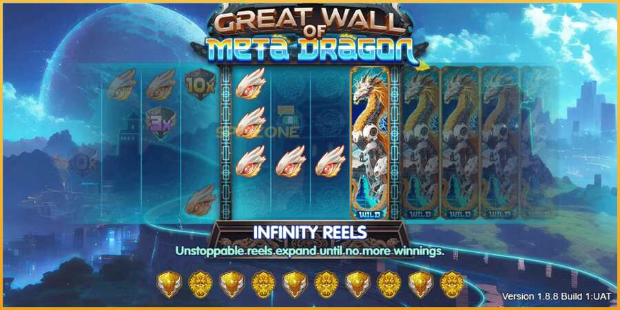 Great Wall of Meta Dragon màquina de joc per diners, imatge 1