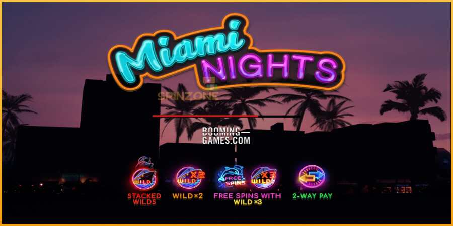 Miami Nights màquina de joc per diners, imatge 1