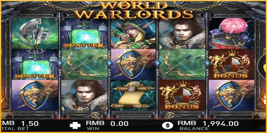 World of Warlords màquina de joc per diners, imatge 4