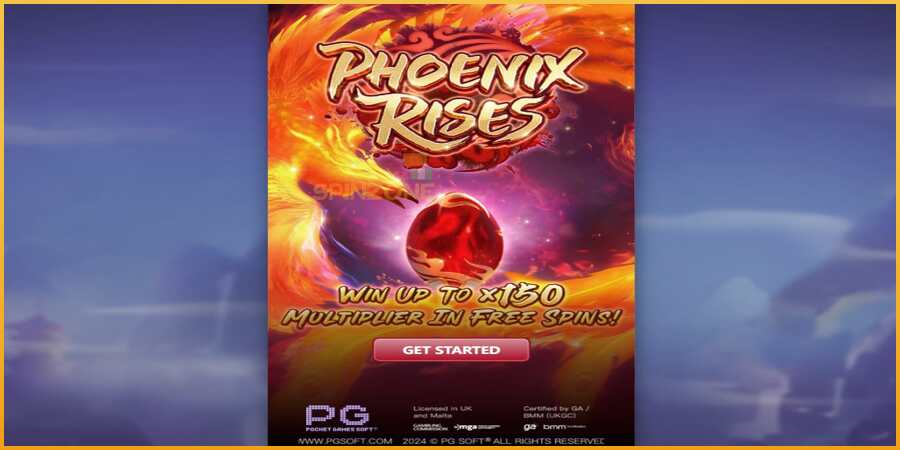 Phoenix Rises màquina de joc per diners, imatge 1