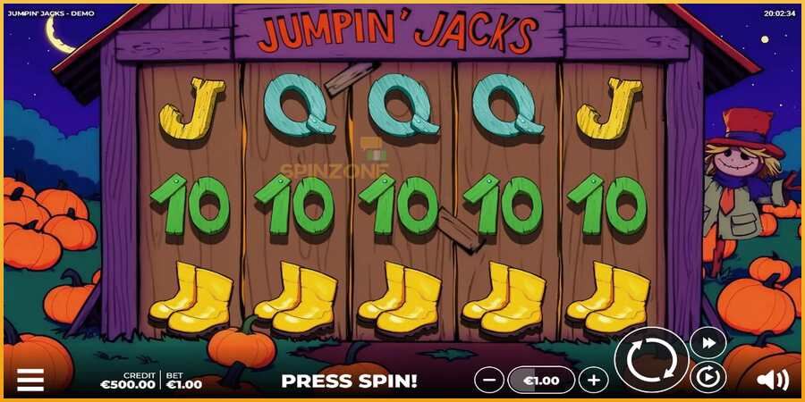 Jumpin Jacks màquina de joc per diners, imatge 1