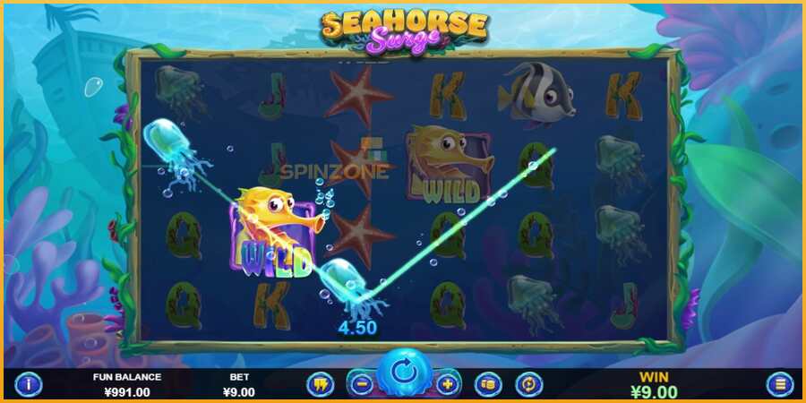 Seahorse Surge màquina de joc per diners, imatge 3