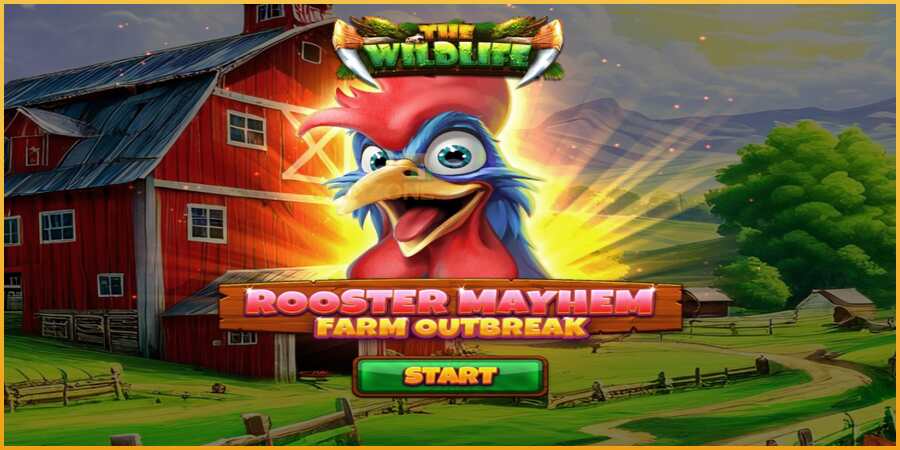 Rooster Mayhem Farm Outbreak màquina de joc per diners, imatge 1