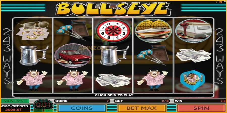 Bullseye màquina de joc per diners, imatge 4