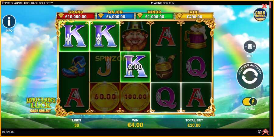 Leprechauns Luck Cash Collect Megaways PowerPlay Jackpot màquina de joc per diners, imatge 4