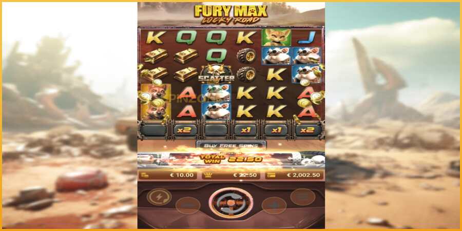 Fury Max Lucky Road màquina de joc per diners, imatge 3