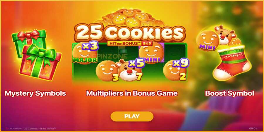 25 Cookies: Hit the Bonus màquina de joc per diners, imatge 1