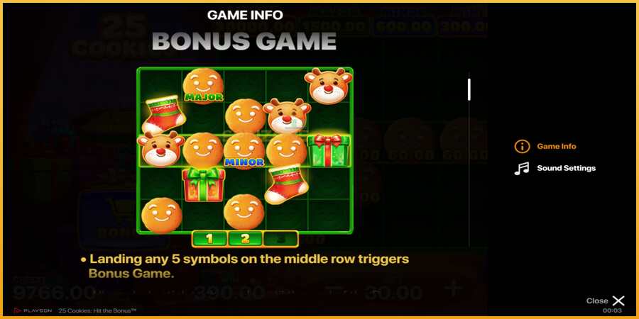 25 Cookies: Hit the Bonus màquina de joc per diners, imatge 6