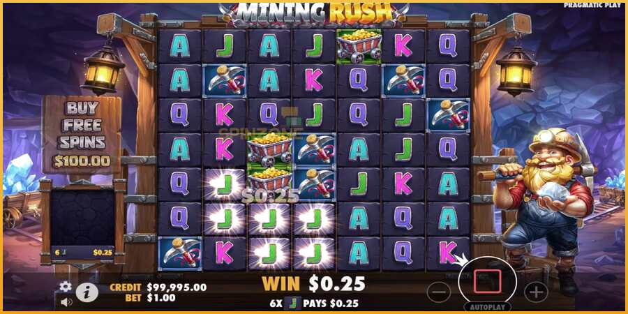 Mining Rush màquina de joc per diners, imatge 3