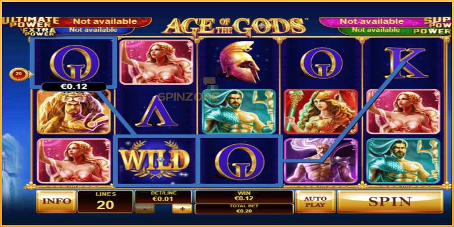 Age Of The Gods màquina de joc per diners, imatge 2