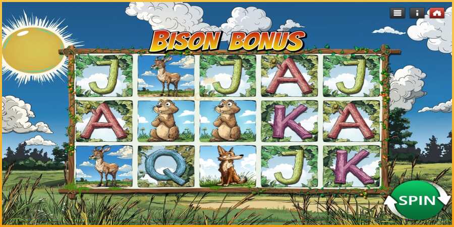 Bison Bonus màquina de joc per diners, imatge 1