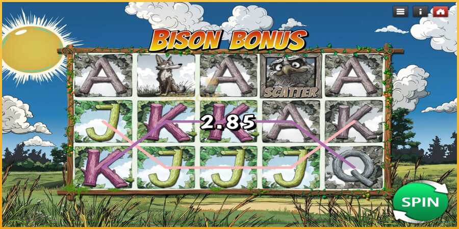 Bison Bonus màquina de joc per diners, imatge 2