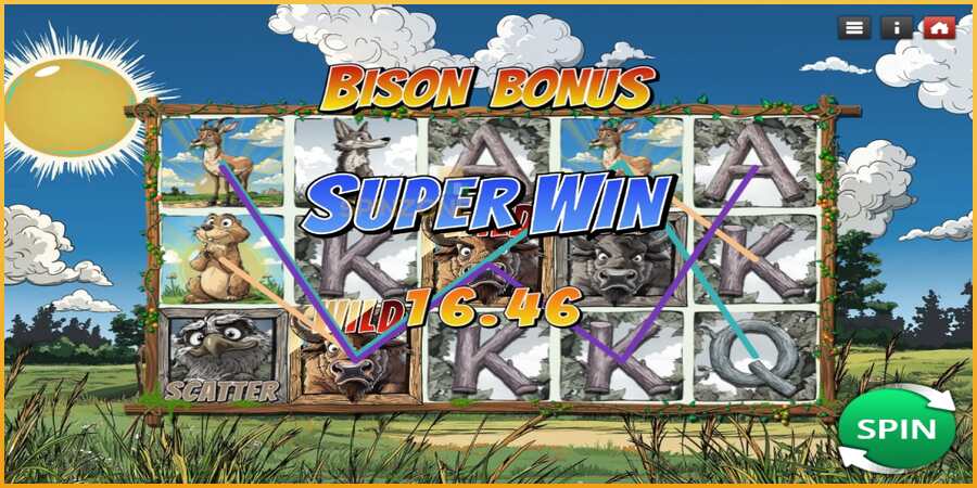 Bison Bonus màquina de joc per diners, imatge 3