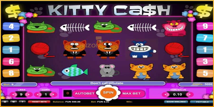 Kitty Cash màquina de joc per diners, imatge 1