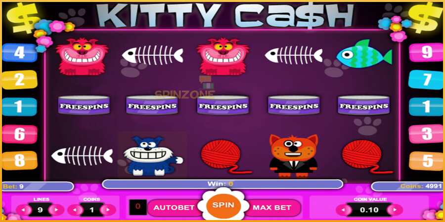 Kitty Cash màquina de joc per diners, imatge 2