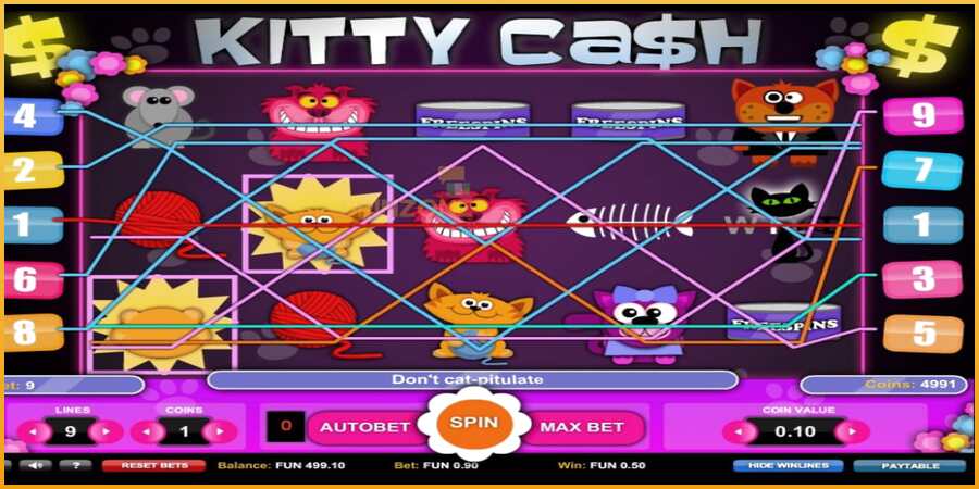 Kitty Cash màquina de joc per diners, imatge 4